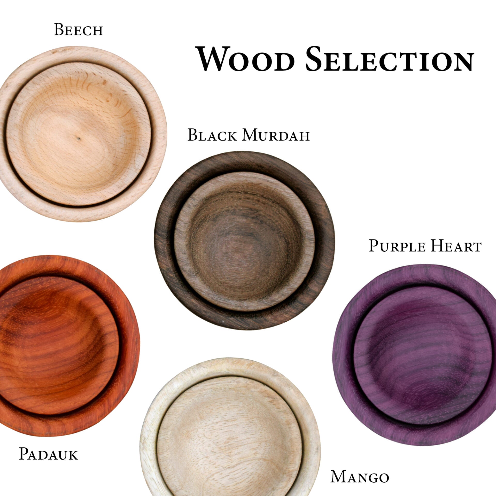 Wooden Component Bowls image 1