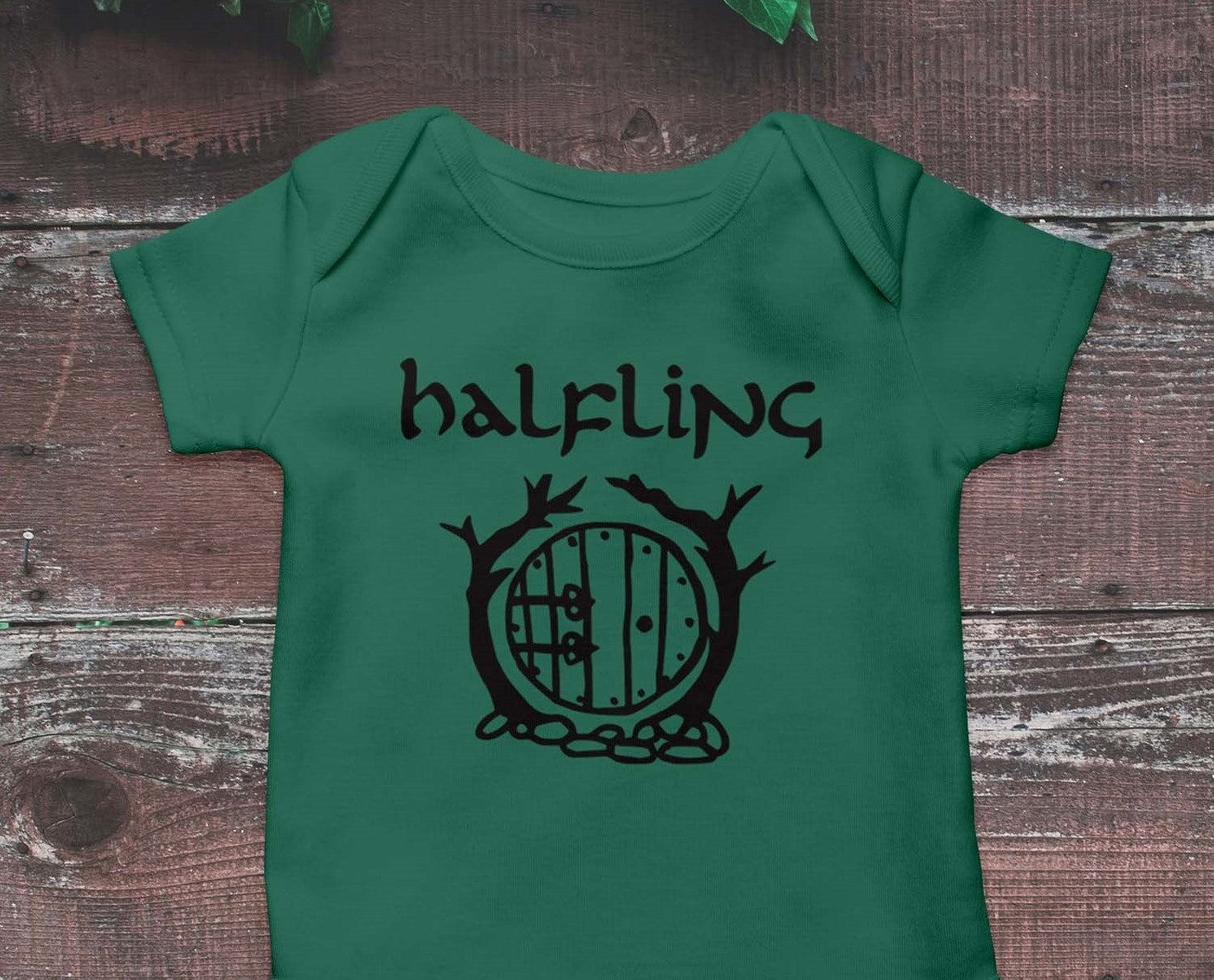 Halfling Onesies® Brand Baby Bodysuit image 1