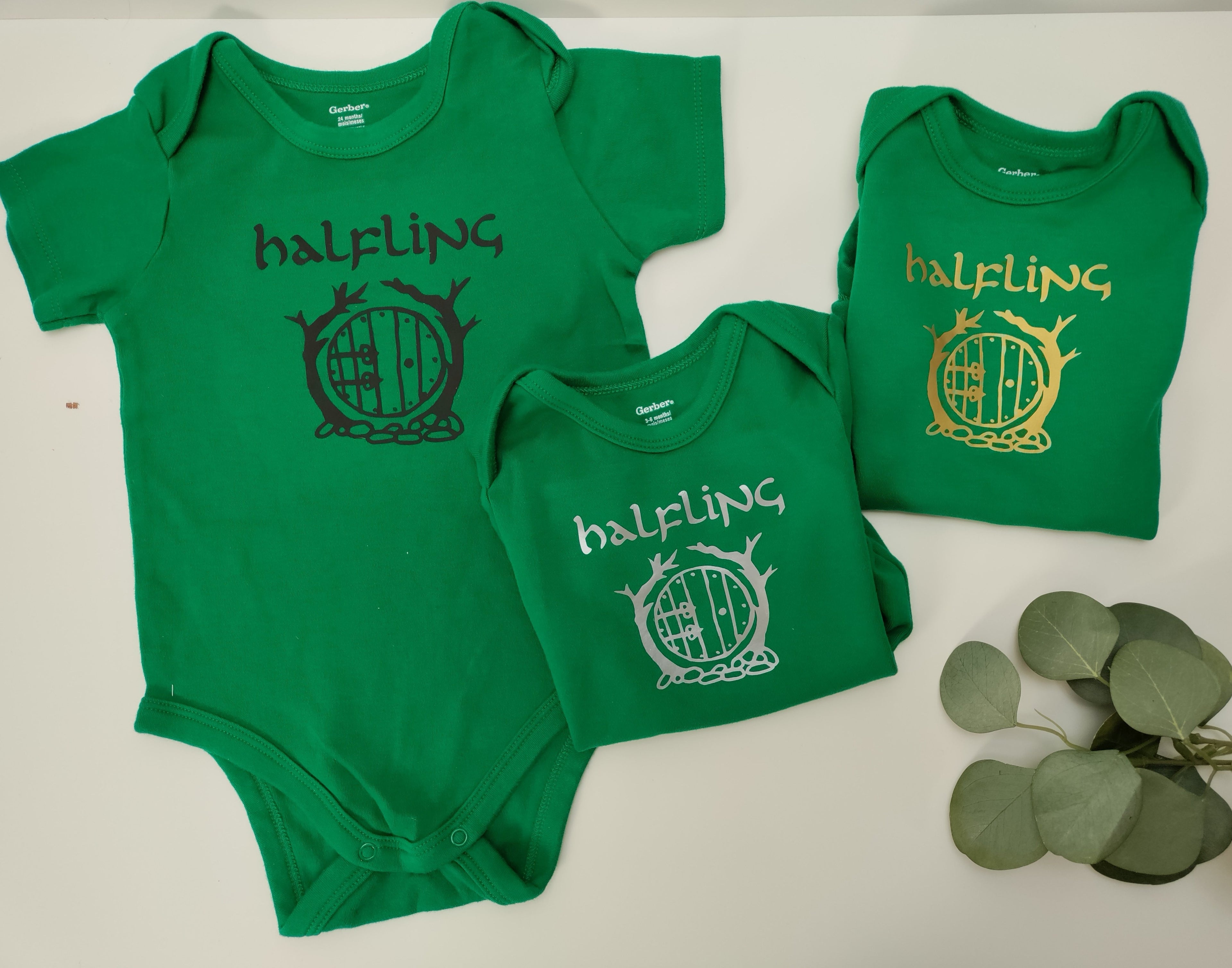 Halfling Onesies® Brand Baby Bodysuit image 3