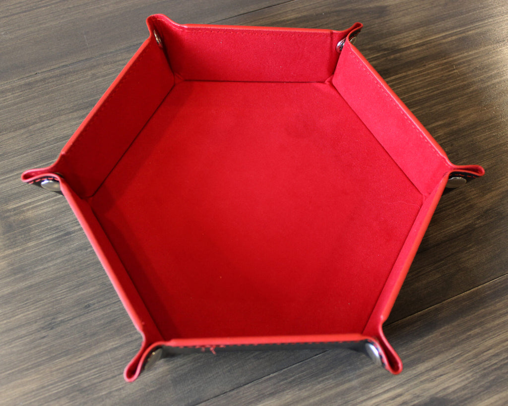 Hexagon Leather Dice Tray image 7