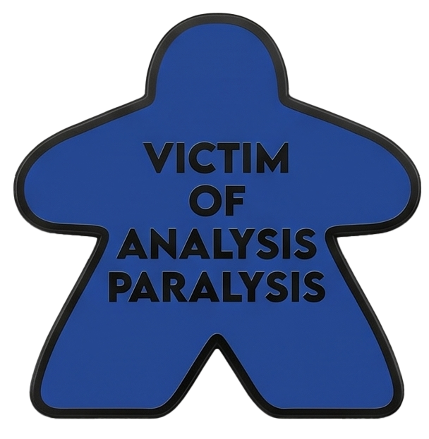 Blue Meeple Pin