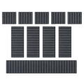 Extra Fortress Divider Set (half-height)