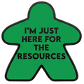 Green Meeple Pin
