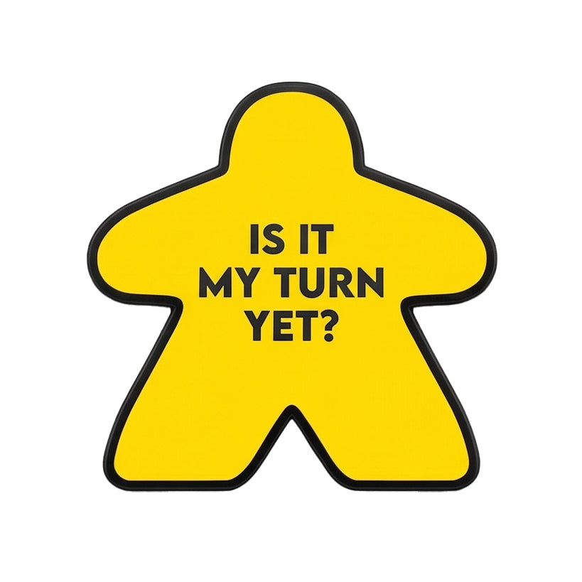 Yellow Meeple Pin