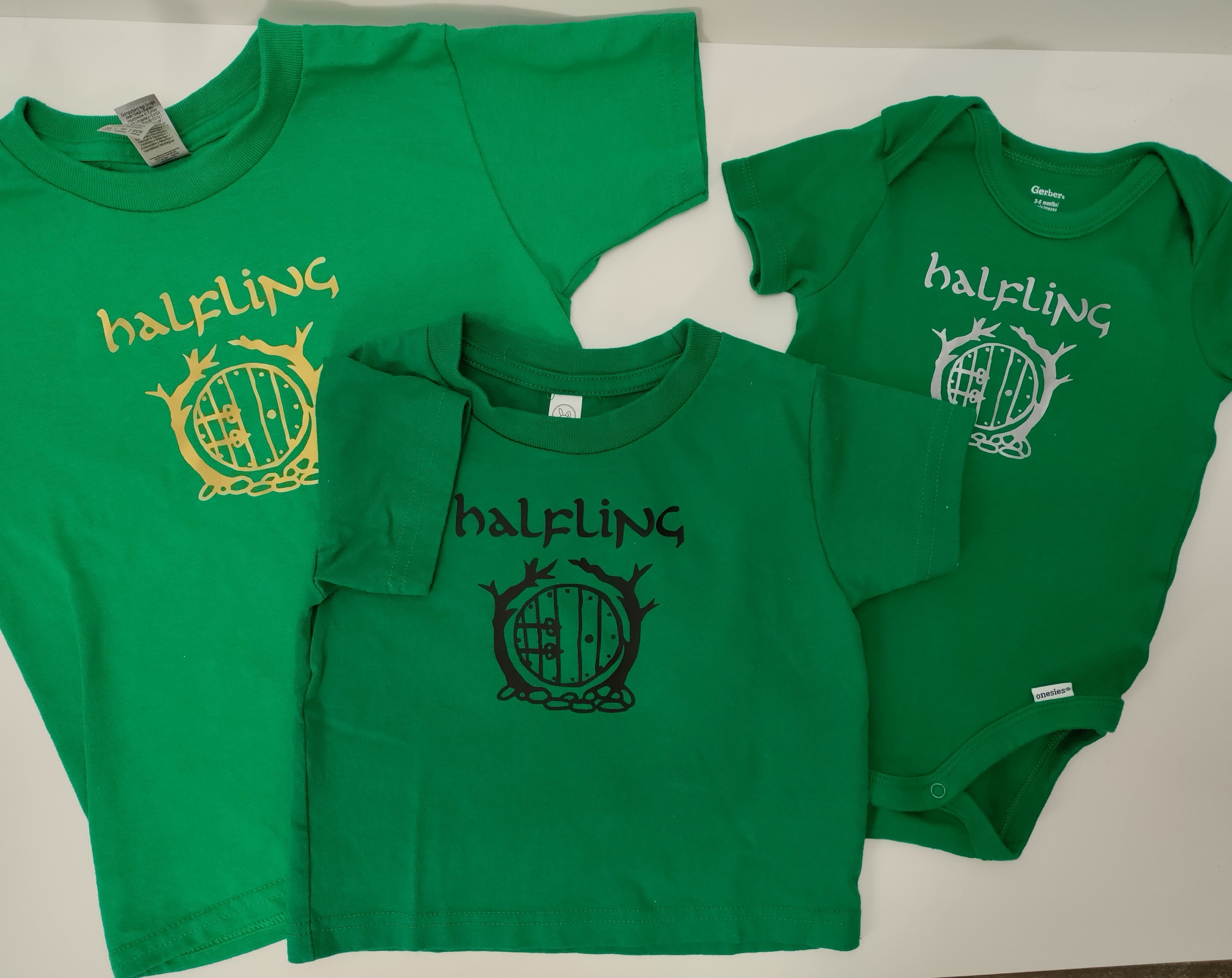 Halfling Onesies® Brand Baby Bodysuit image 4
